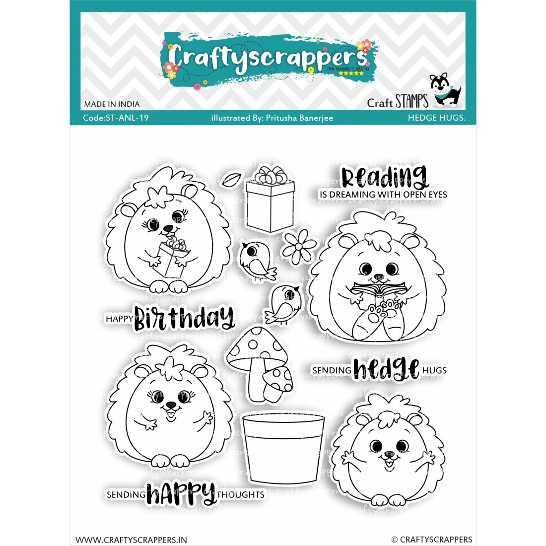 Craftyscrappers Stamps- ENJOY THE RIDE